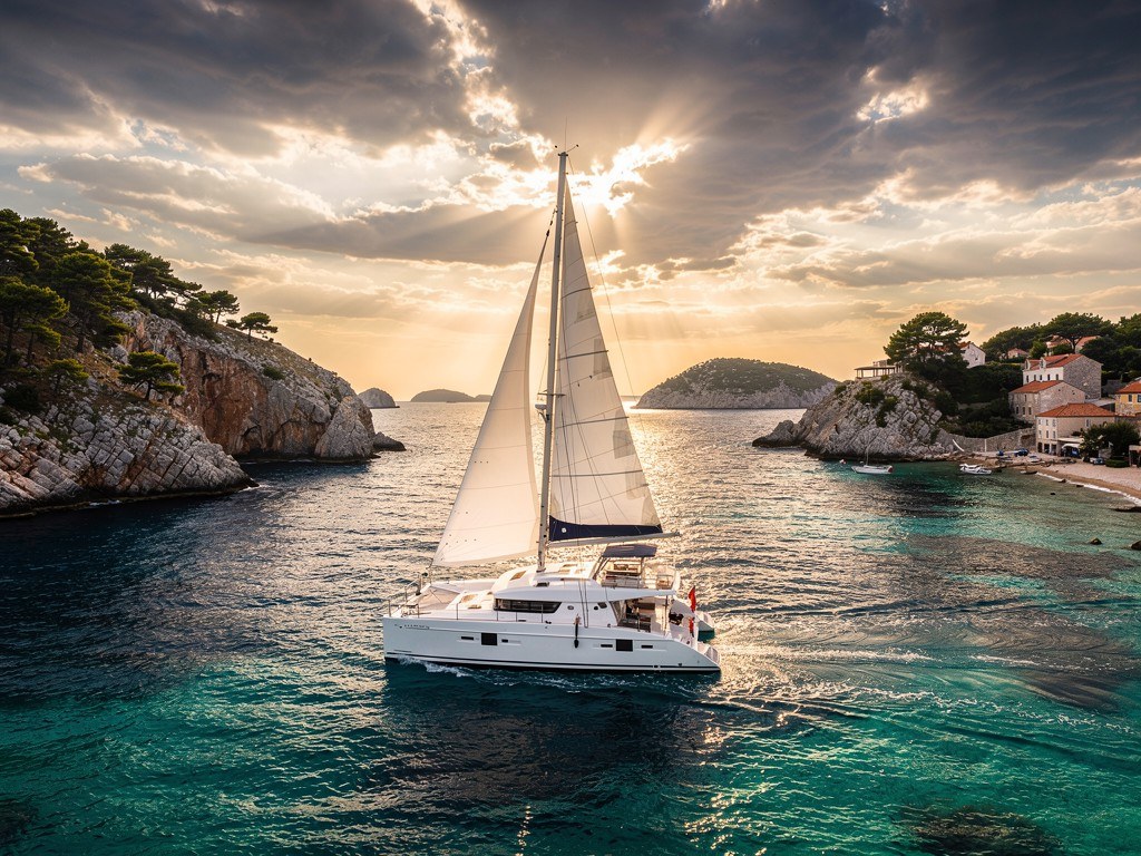 catamaran sailing croatia